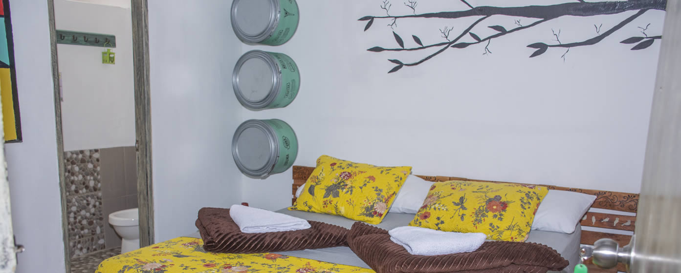 Habitación Úrsula del Hostal Macondo Inn